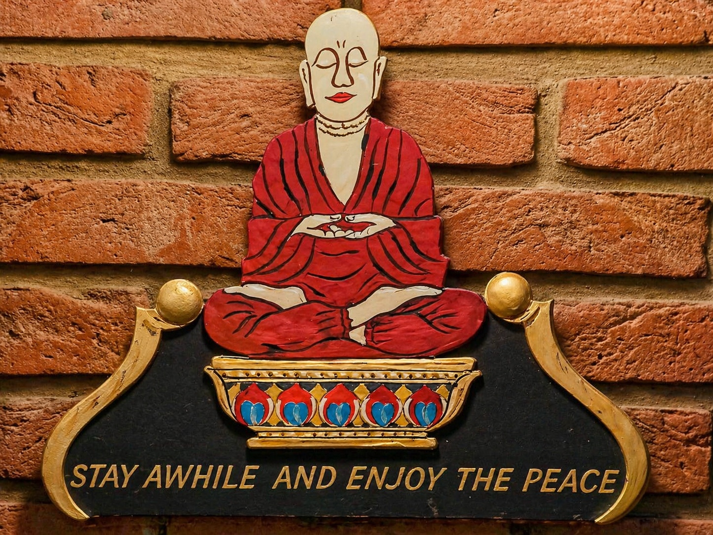 Buddha, Stay awhile and enjoy the peace.